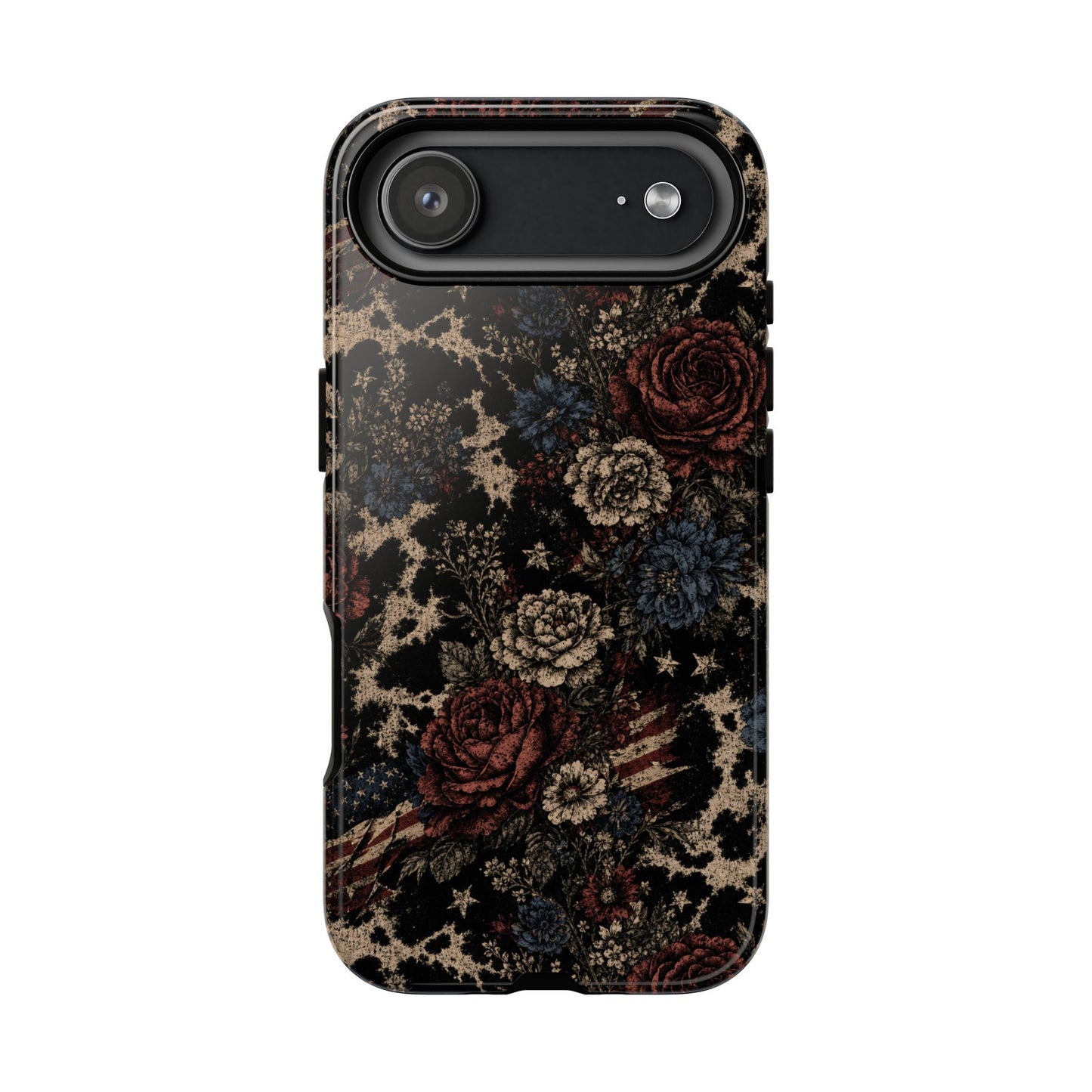 USA Cowhide Bloom Tough Case