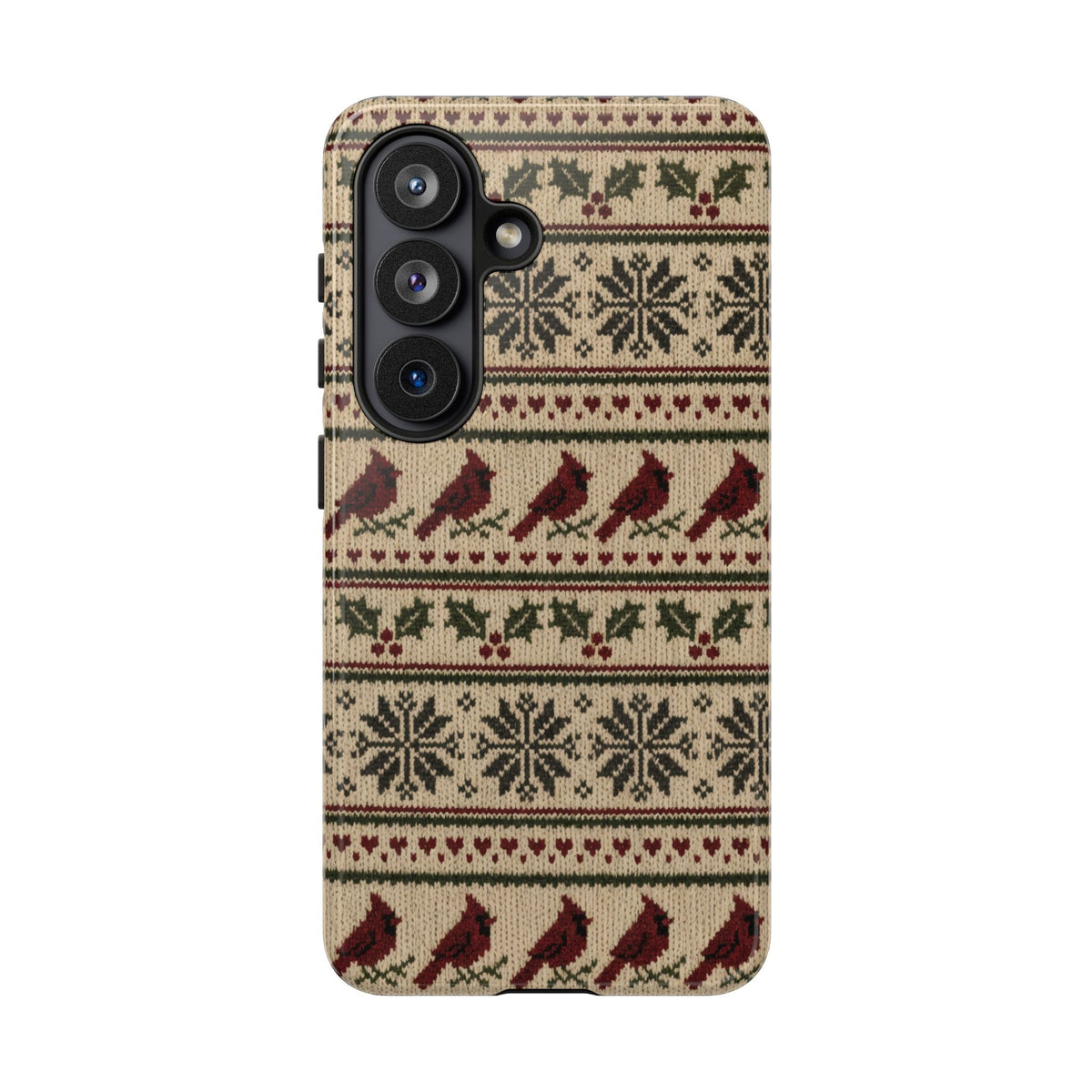 Fair Isle Cardinals Tough Case
