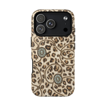 Leopard Rope Conchos Magnetic Case