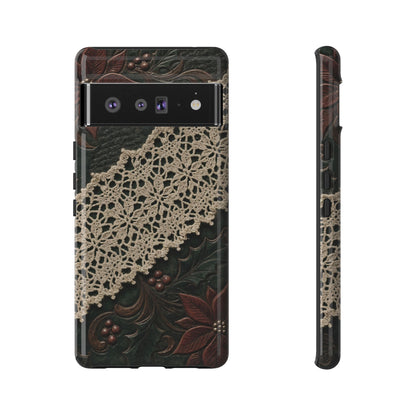Poinsettia Lace Tough Case