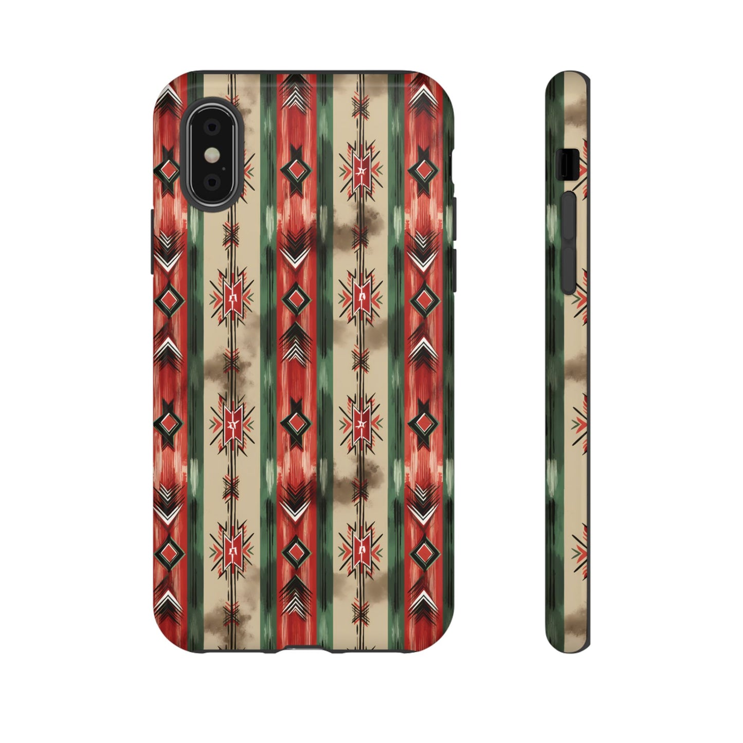Christmas Aztec Stripes Tough Case