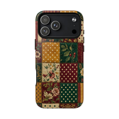 Jewel Tone Patchwork Magnetic Case