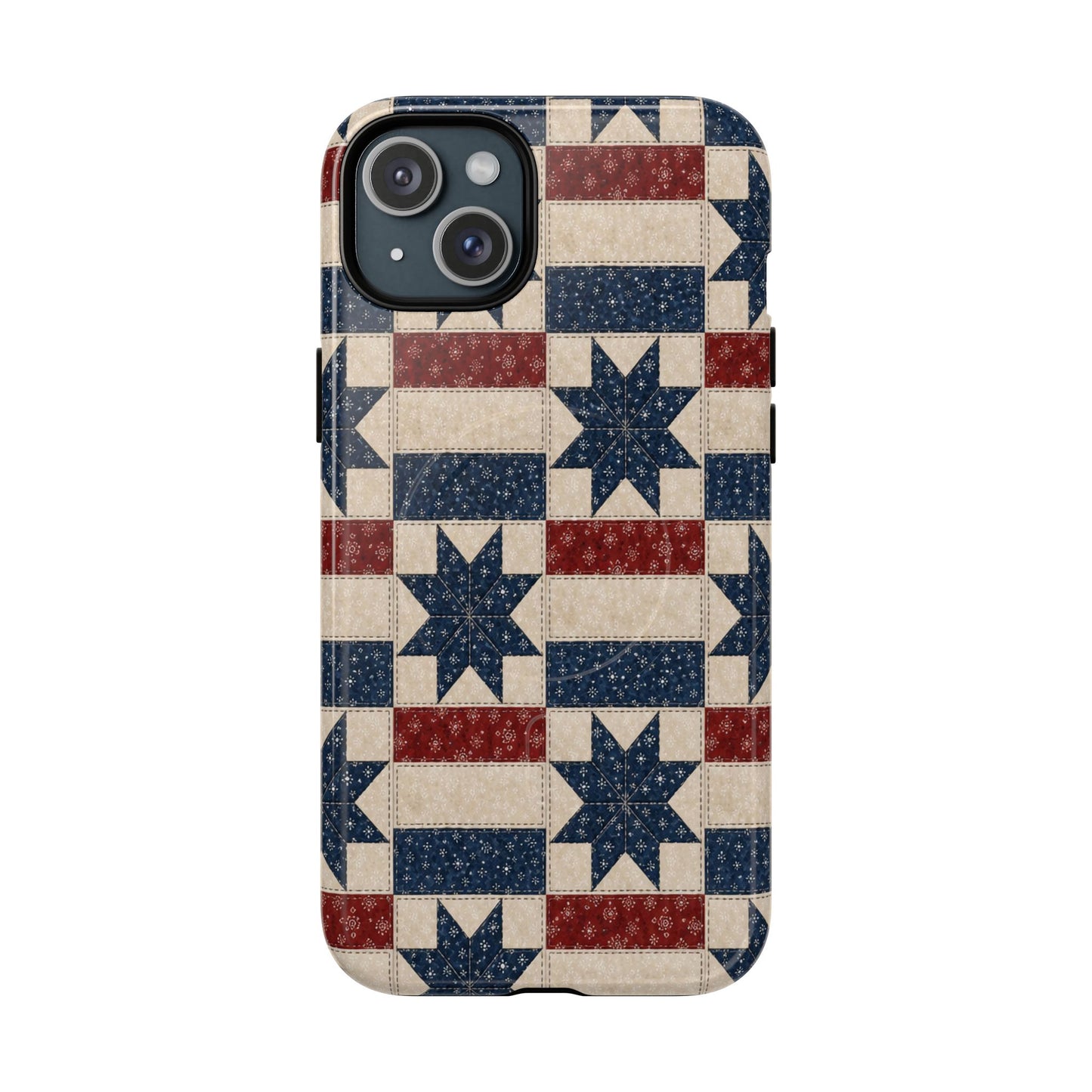 Patriotic Patches Magnetic Case