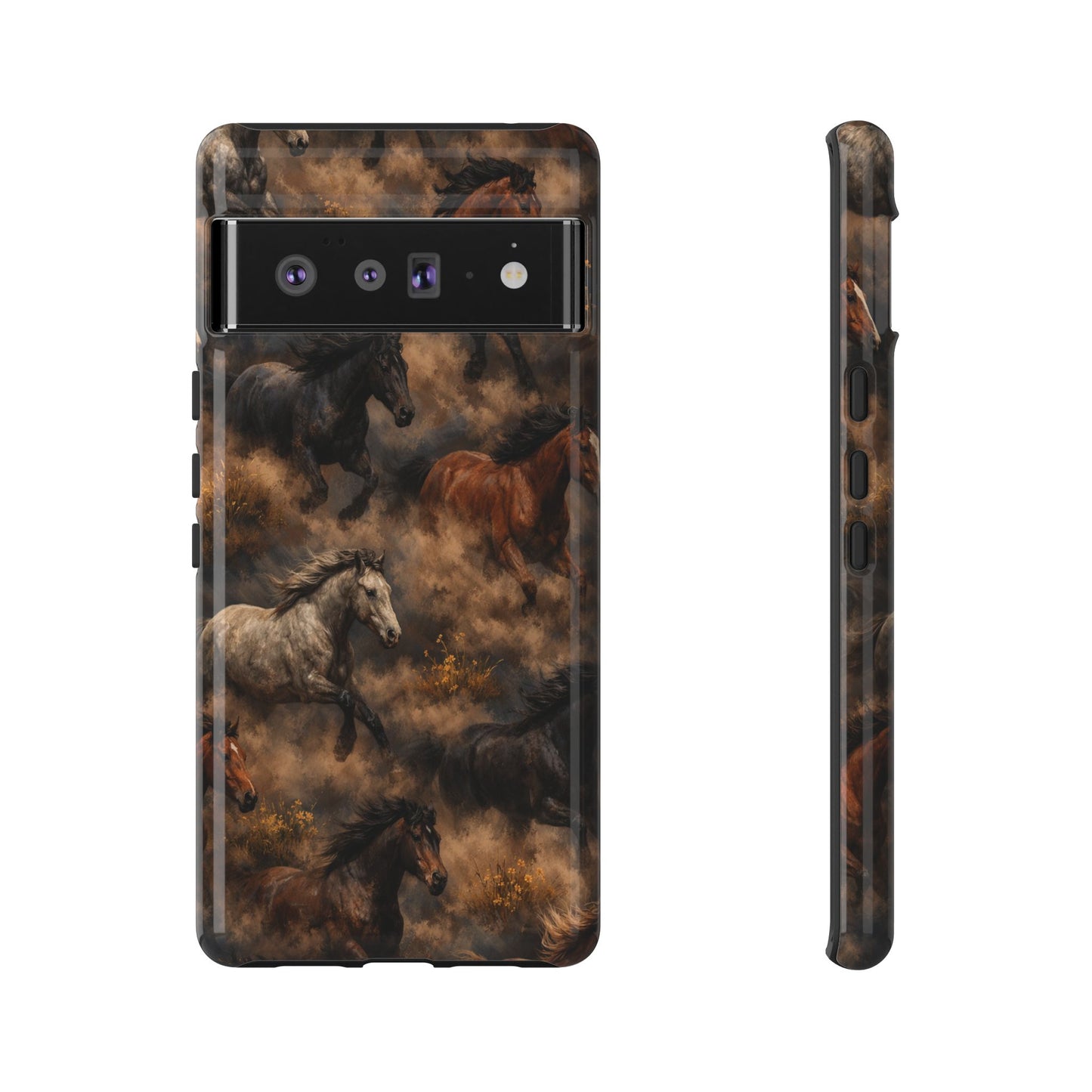 Running Horses Tough Case