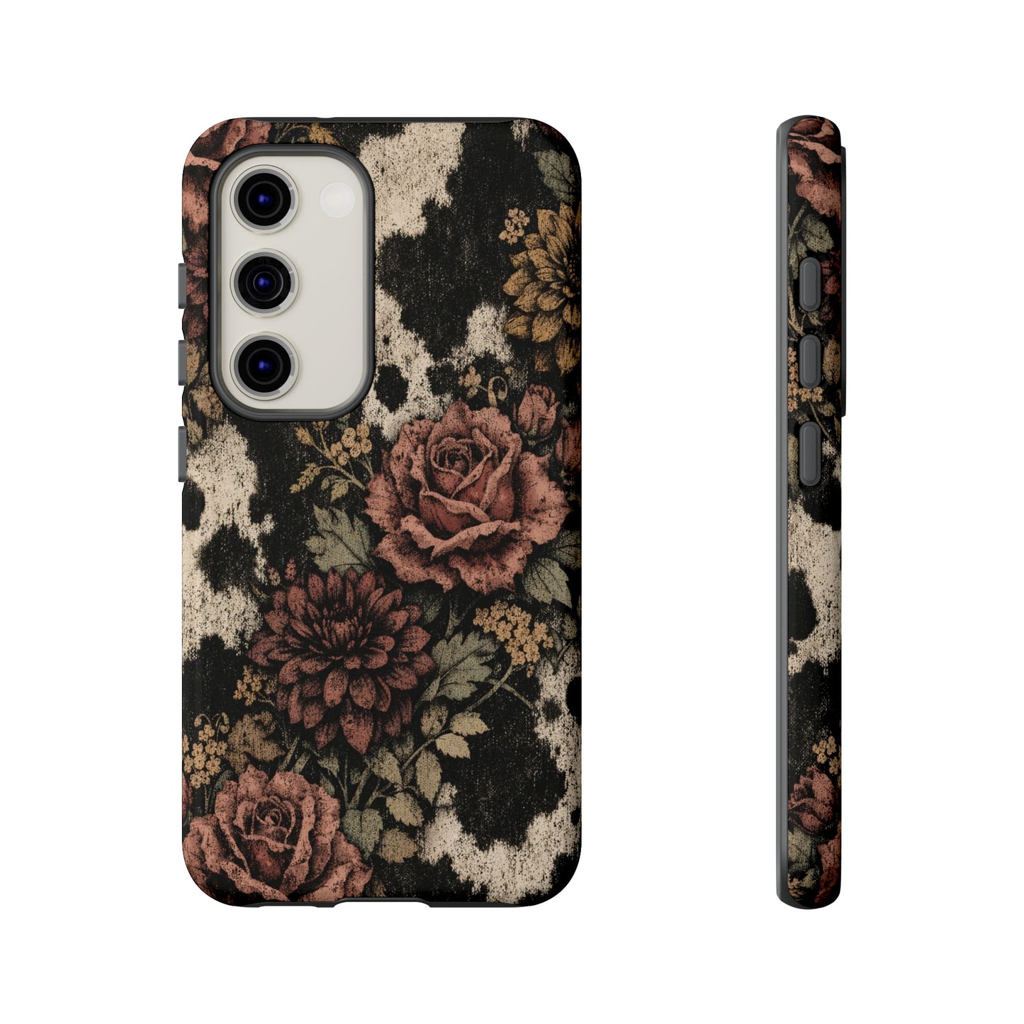 Cowhide Bloom Tough Case