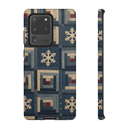 Snowflake Quilt Tough Case