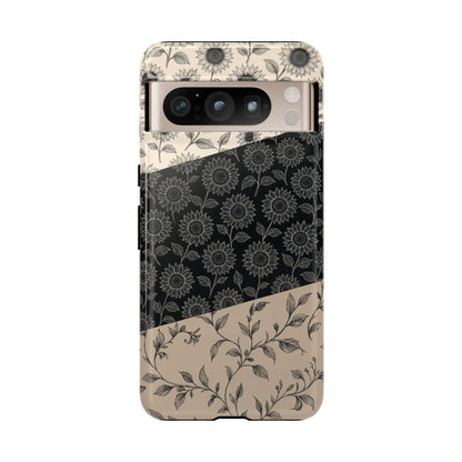 Inked Sunflowers Tough Case