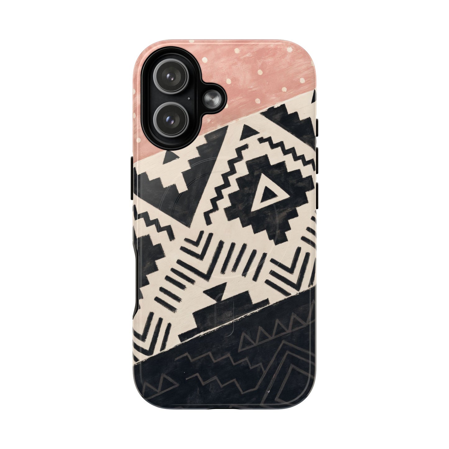 Blush Aztec Magnetic Case