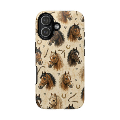 Horse Portraits Tough Case