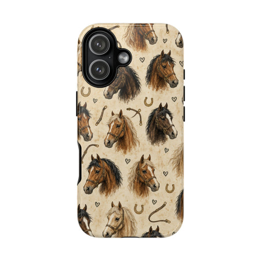 Horse Portraits Tough Case