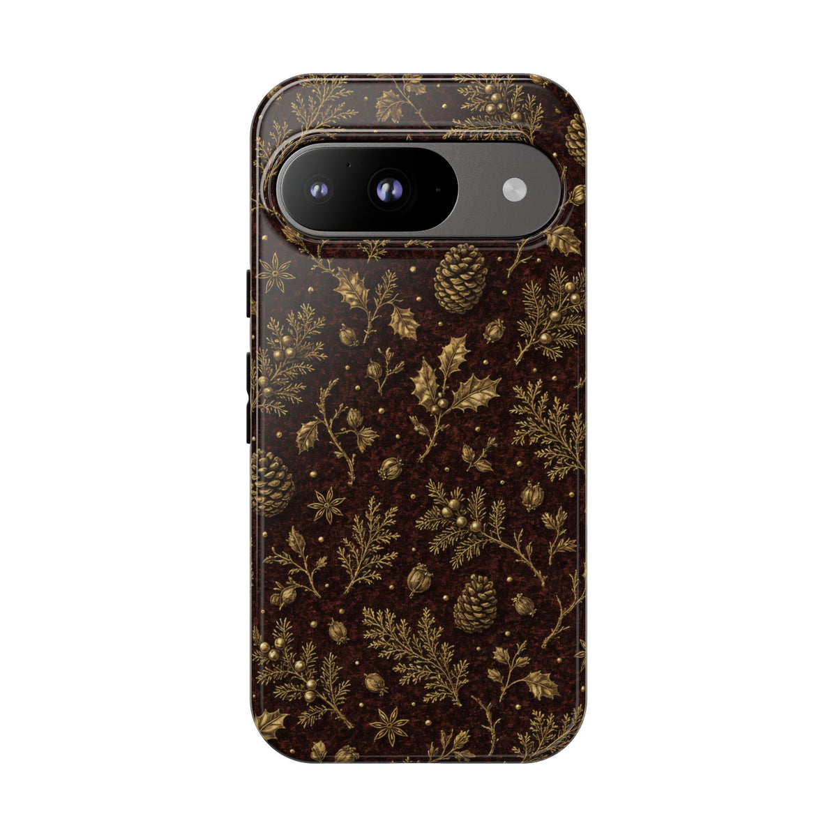 Brass Winter Botanicals Tough Case