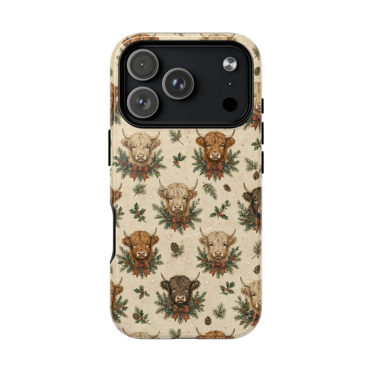 Highland Christmas Magnetic Case