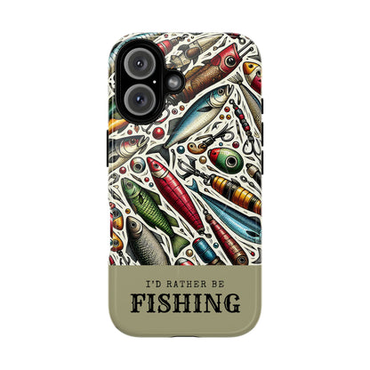 Id Rather Be Fishing Magnetic Case