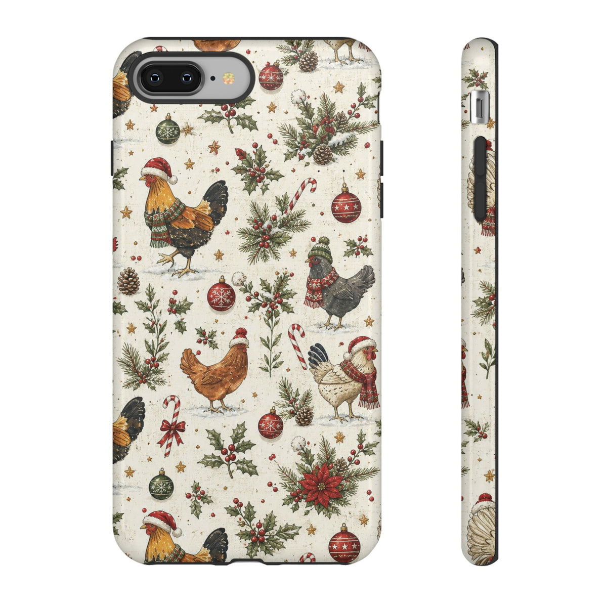 Santa Hens Tough Case