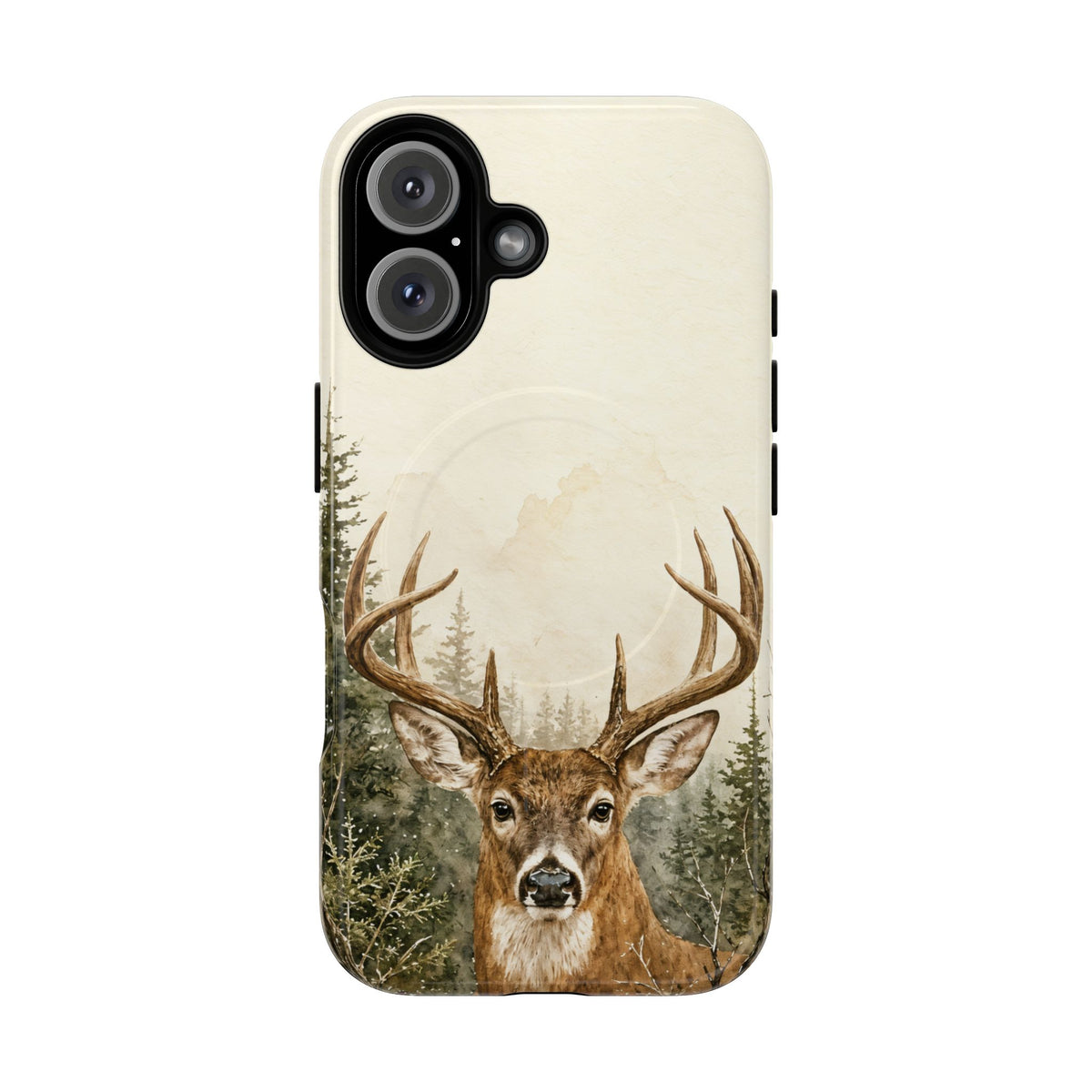 Watercolor Buck Magnetic Case
