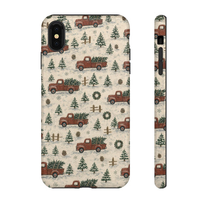 Red Truck Tree Farm Tough Case