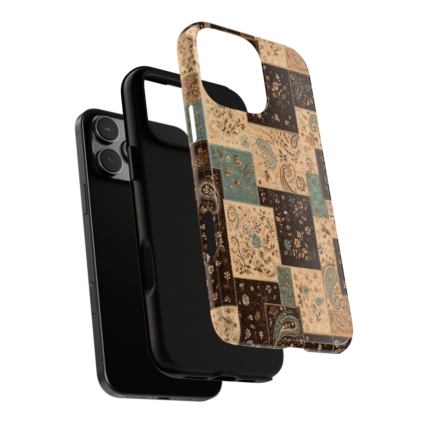 Chocolate Patchwork Tough Case