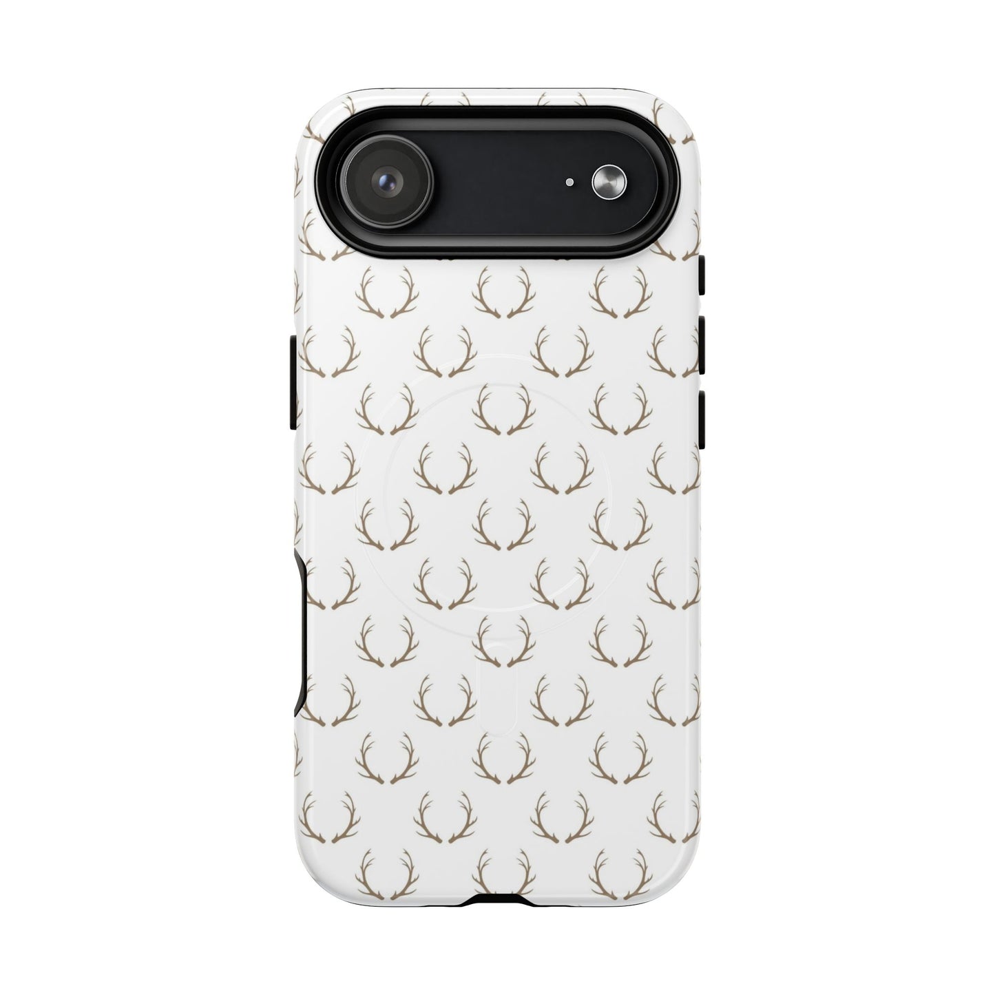 White Antlers Magnetic Case
