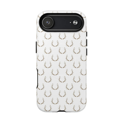 White Antlers Magnetic Case