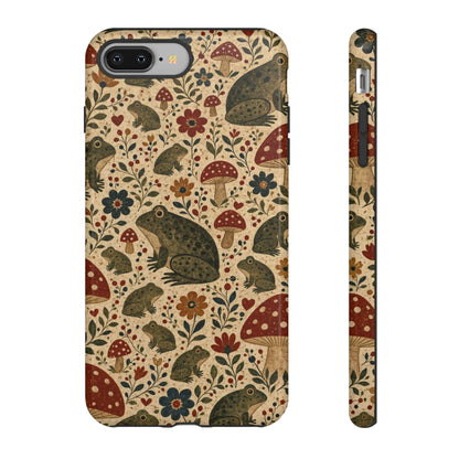 Folk Frog Toadstool Tough Case