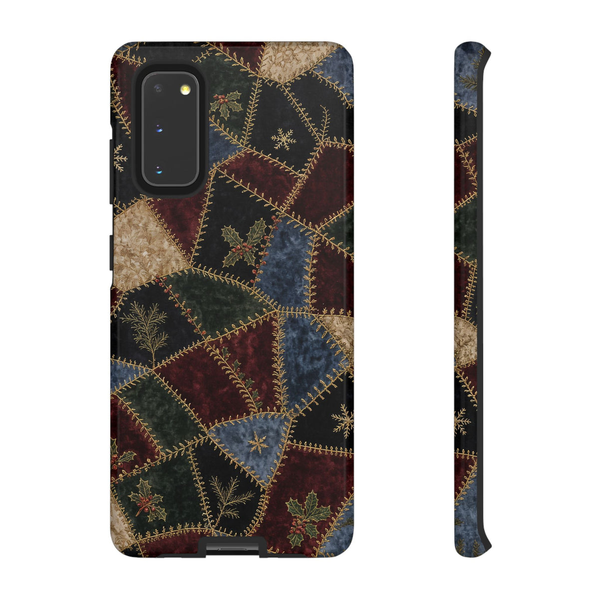 Winter Crazy Quilt Tough Case