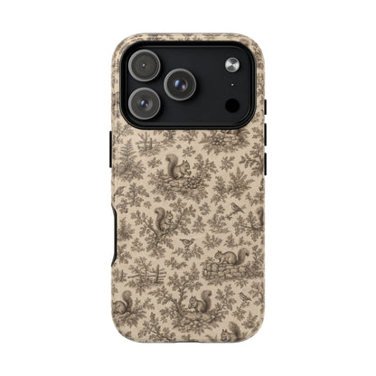 Squirrel Toile Magnetic Case