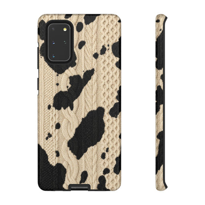 Cable Knit Cowhide Tough Case