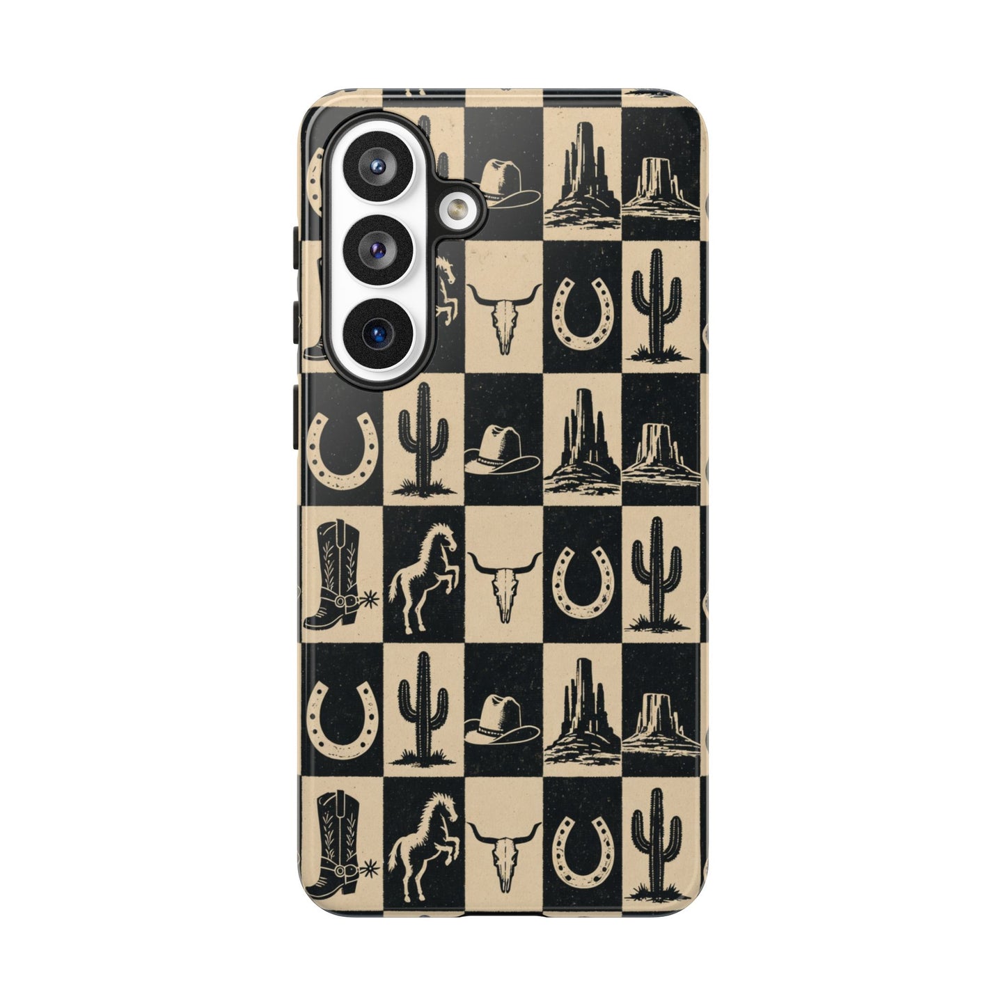 Western Checkerboard Tough Case