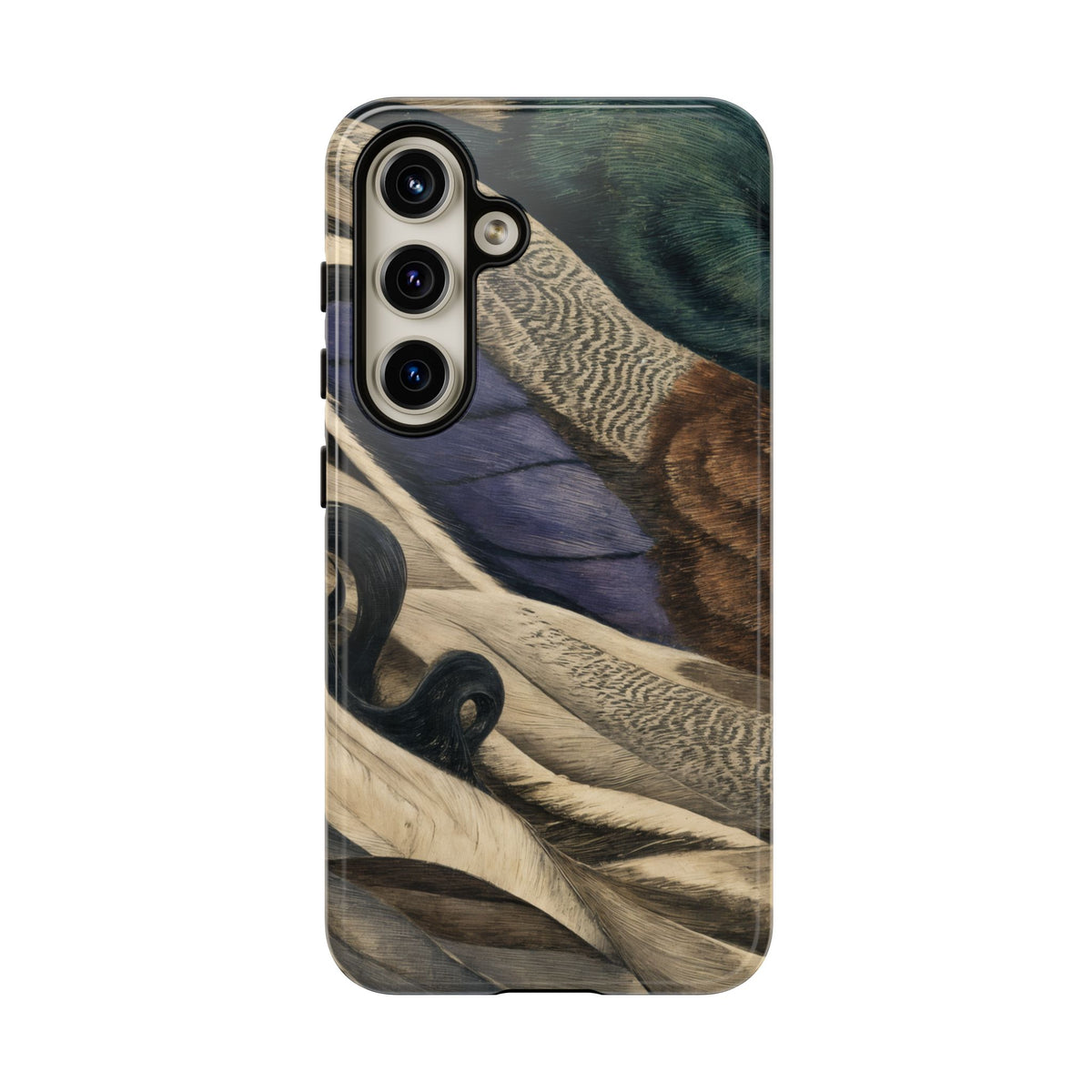 Mallard Feathers Tough Case