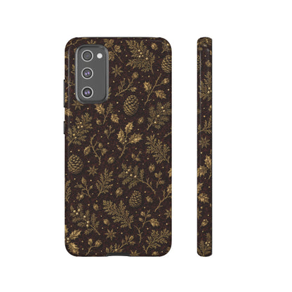 Brass Winter Botanicals Tough Case