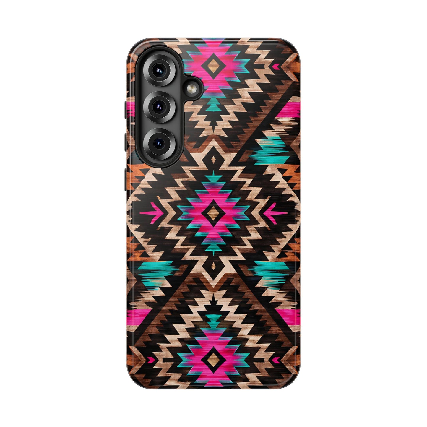 Neon Aztec Rug Tough Case