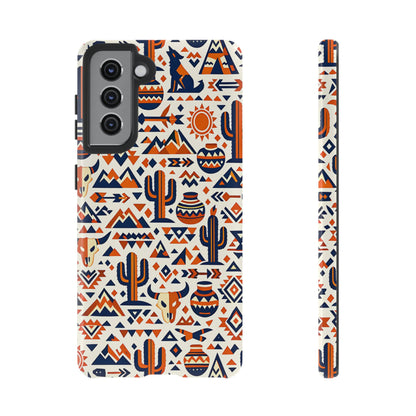 Southwest Tribal Orange Tough Case