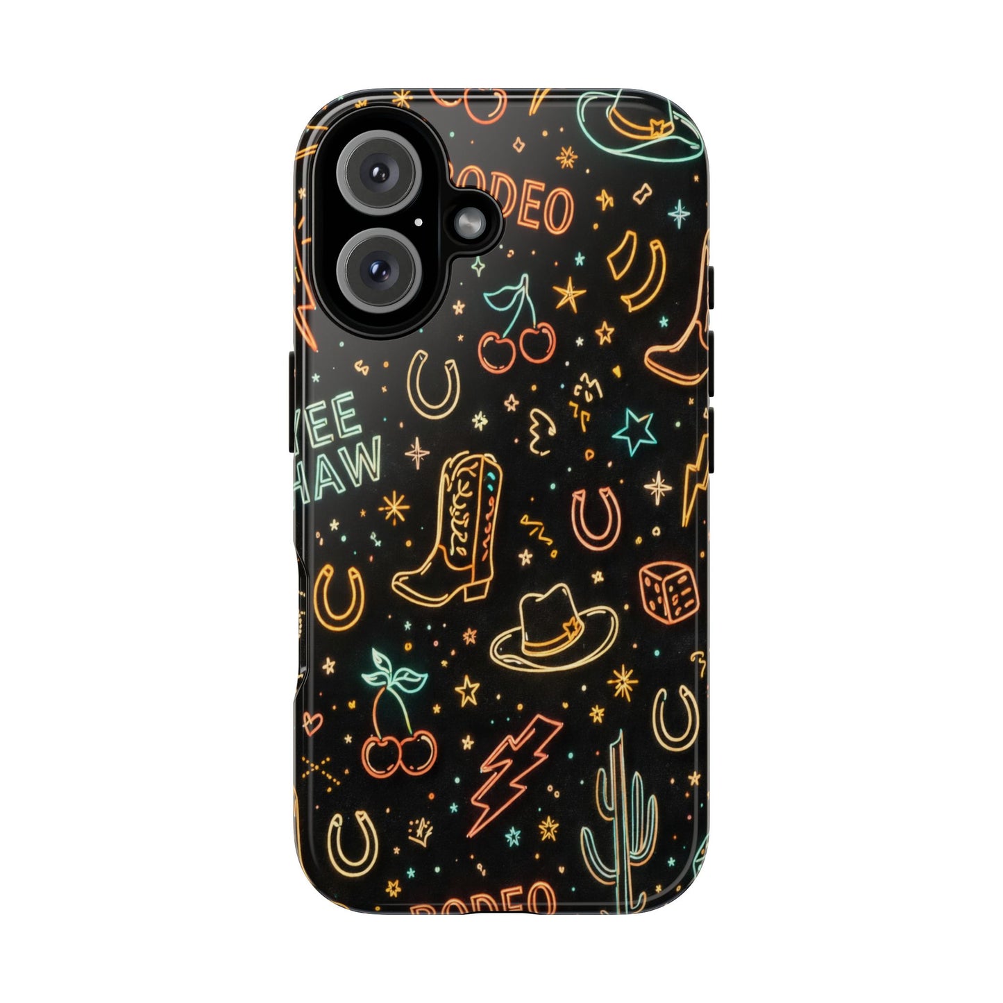 Retro Neon Rodeo Tough Case