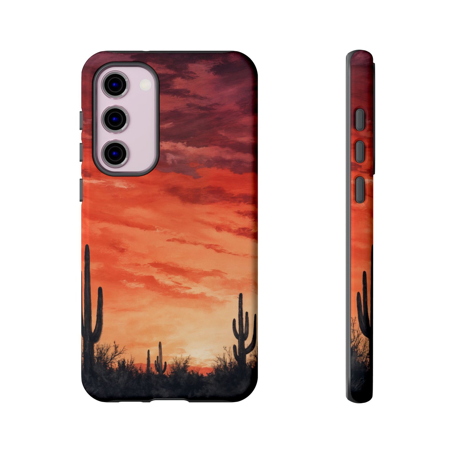 Desert Sunset Swaths Tough Case