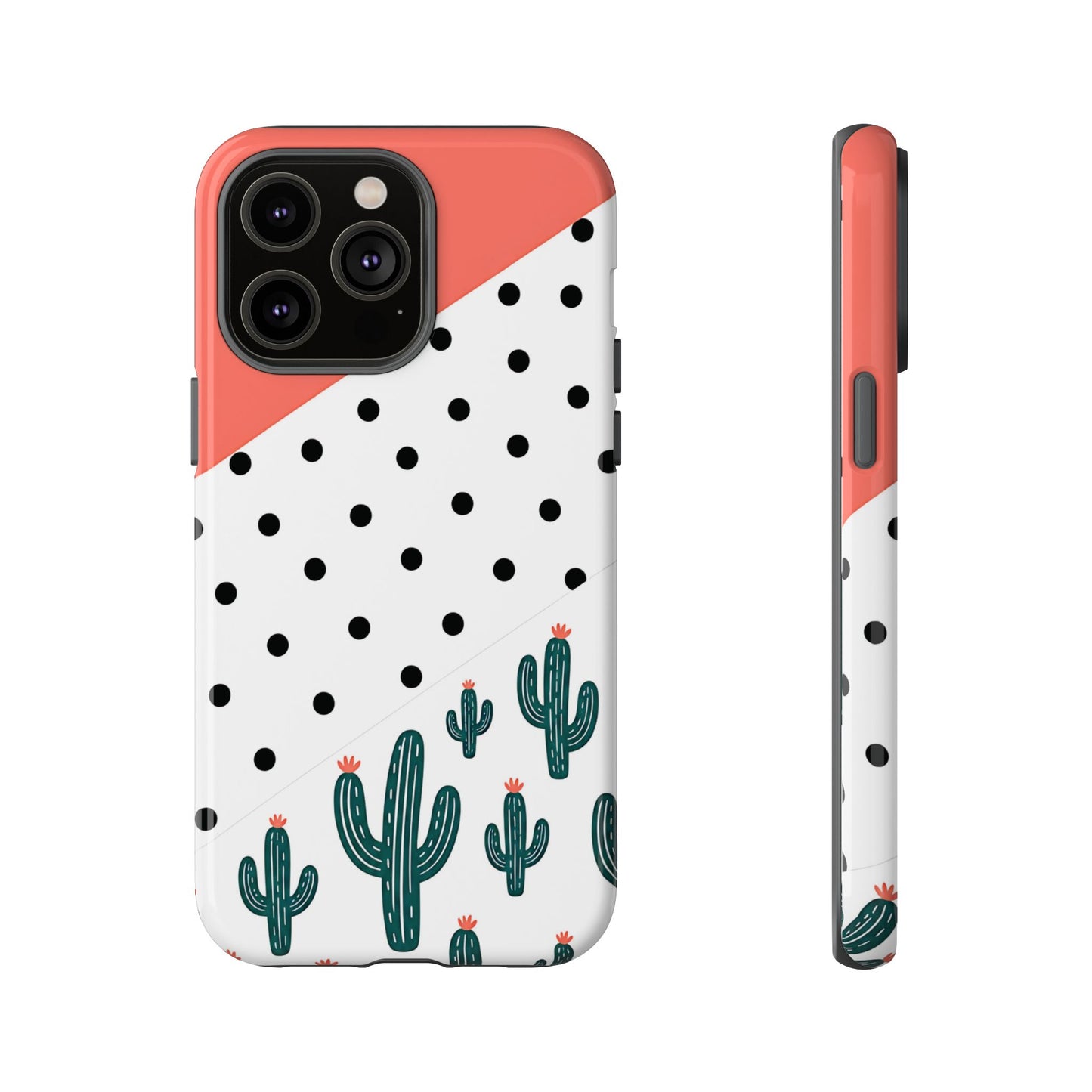 Polka Dot Cactus Tough Case