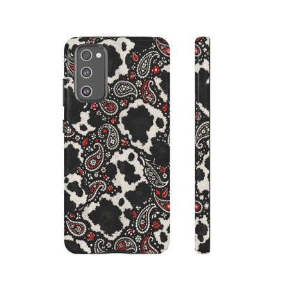 Paisley Cowhide Tough Case