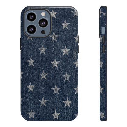 Denim and Stars Tough Case