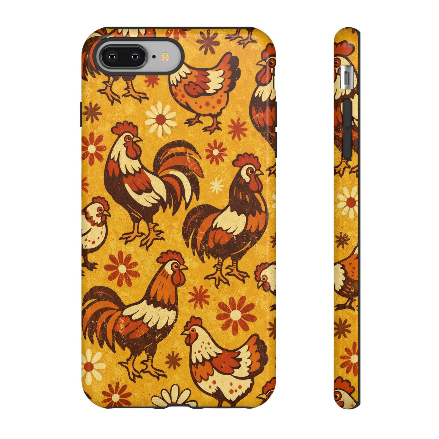 Retro Chickens Tough Case
