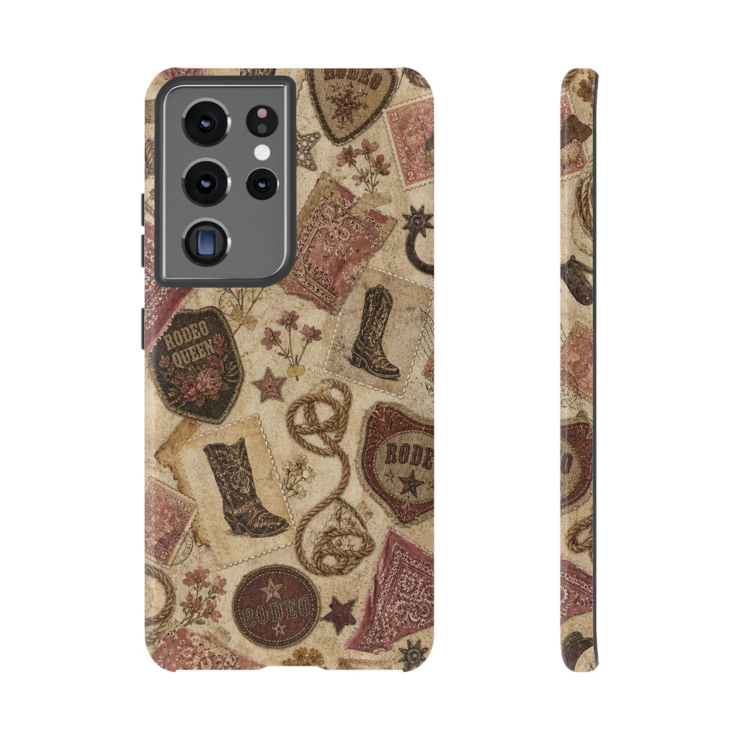 Cowgirl Collage Tough Case