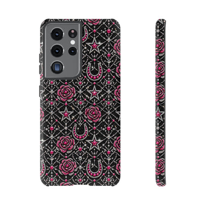 Rhinestone Rose Tough Case