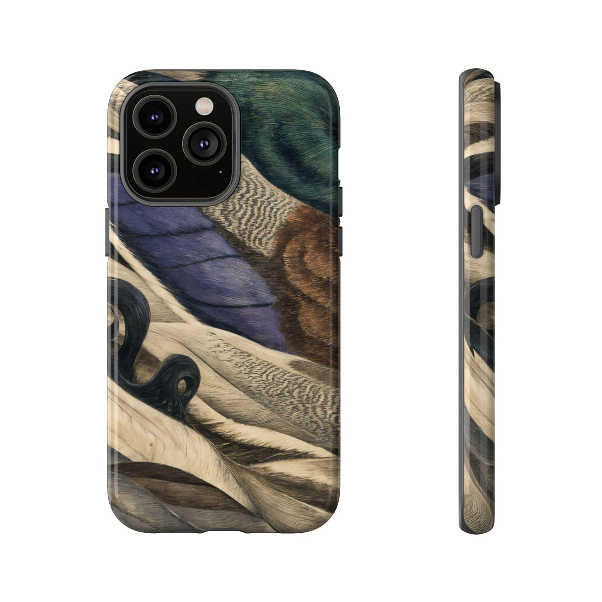 Mallard Feathers Tough Case