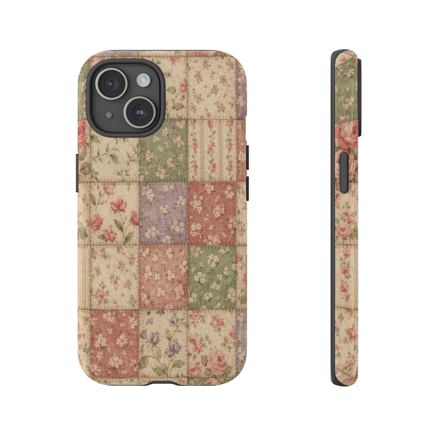 Pink Patchwork Tough Case