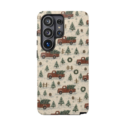 Red Truck Tree Farm Tough Case