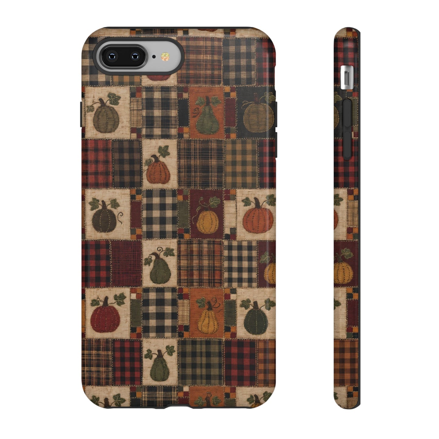 Plaid Pumpkin Tough Case