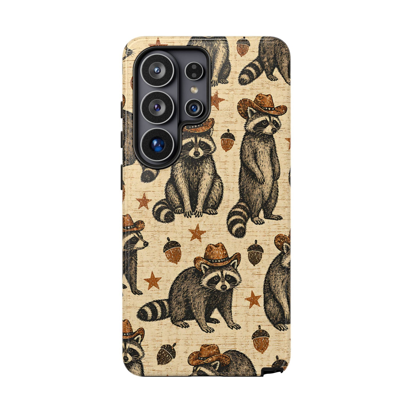 Retro Raccoon Tough Case