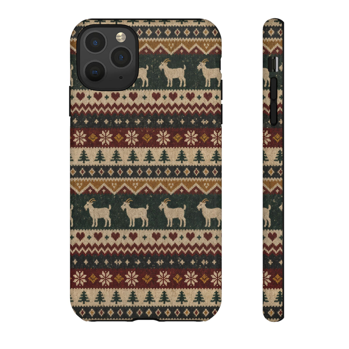 Fair Isle Goats Tough Case