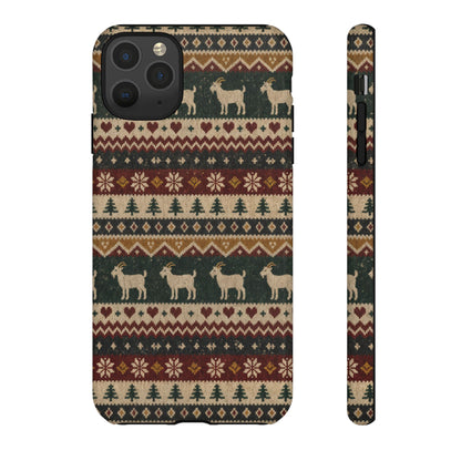 Fair Isle Goats Tough Case