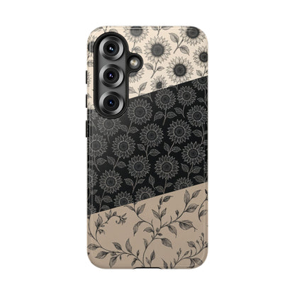Inked Sunflowers Tough Case