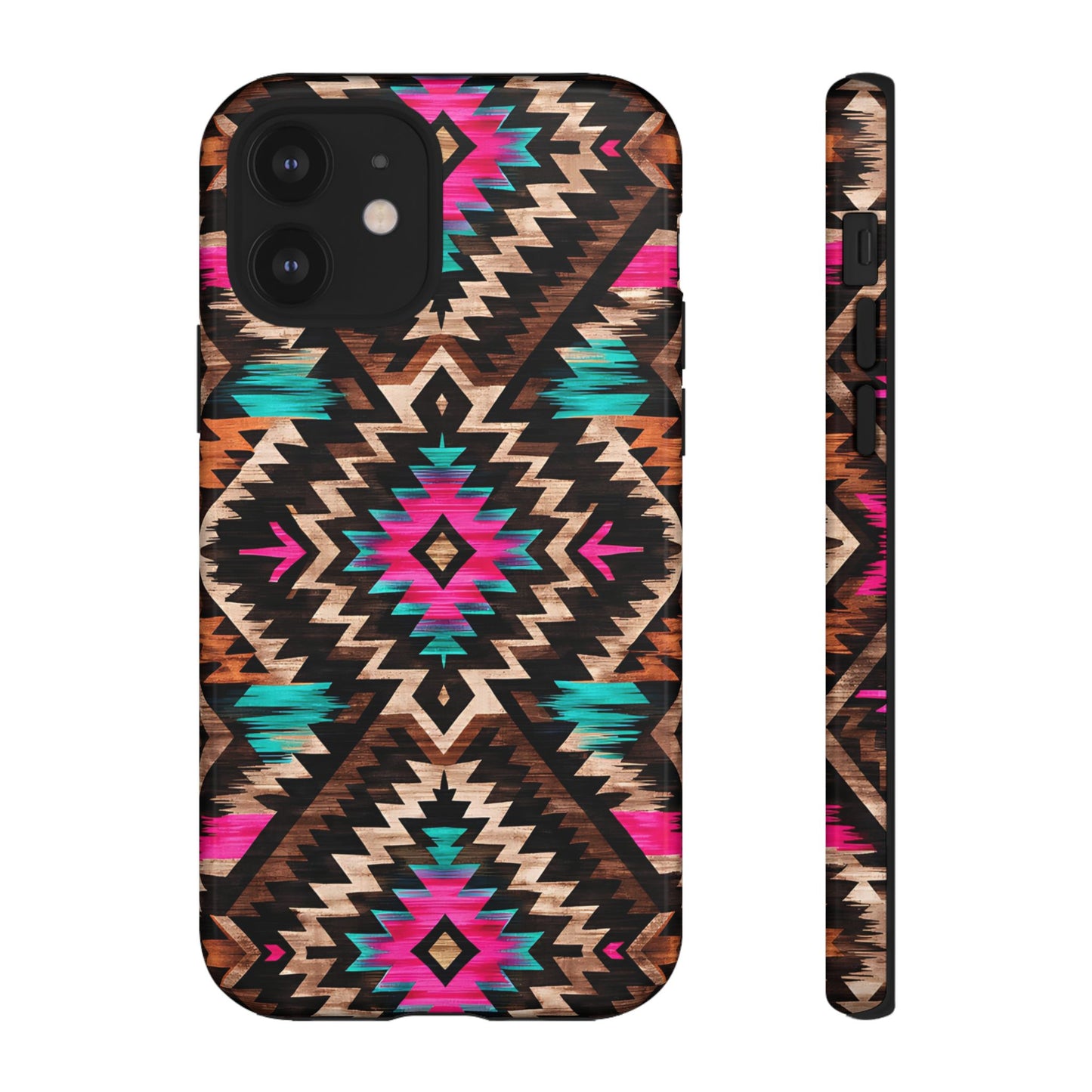 Neon Aztec Rug Tough Case