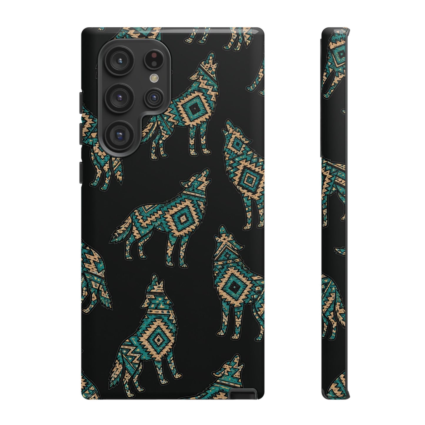 Turquoise Wolf Tough Case